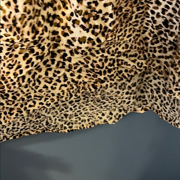 Leopard Print Women's Dress - Picture 5 of 6
